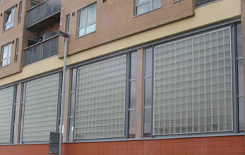 Glass Blocks used in Exeter