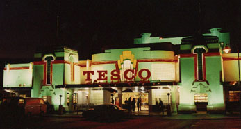 Glass Blocks used at Tescos